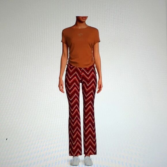 New Flare Knit Pants Size XXXL (21) New With Tags - Picture 1 of 4